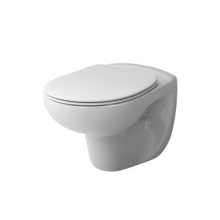 Унитаз подвесной Damixa Willow DX15C1700SC безободковый с сиденьем микролифт белый